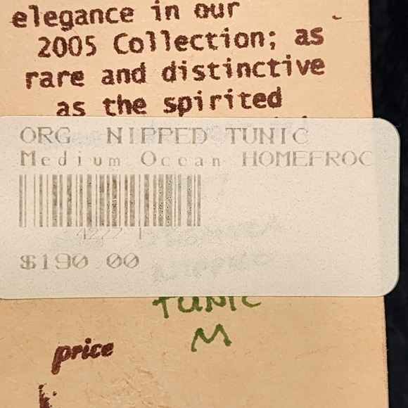 Homefrocks Women's 100% Silk Sleeveless Nipped Tunic Top - M - Picture 7 of 7